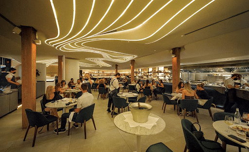 restaurant architectural lighting