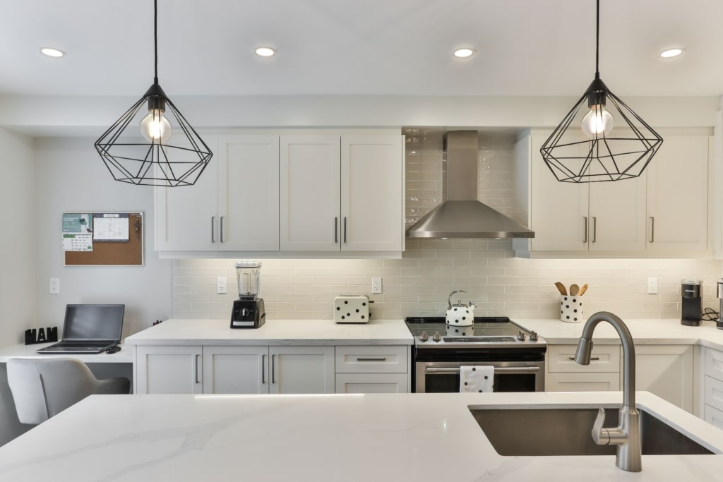 recessed downlights kitchen