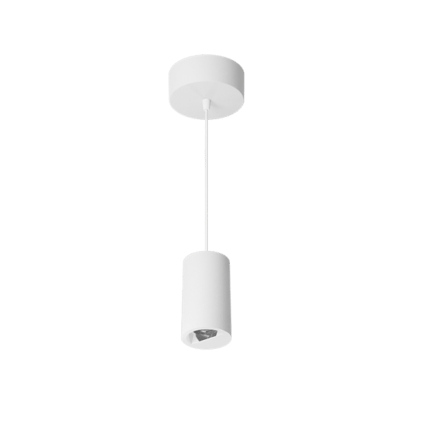 PW - Perfect White Canopy Mount MDR  Droplit Down Wallwash pendant