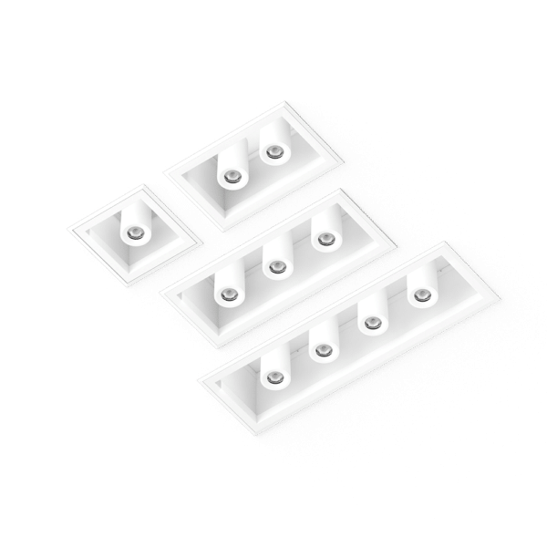 Open Microflange (OM) NAR Nano Array Family in Perfect White (PW)