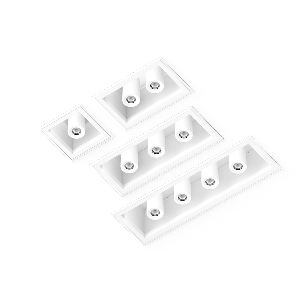 Open Microflange (OM) NAR Nano Array Family in Perfect White (PW)