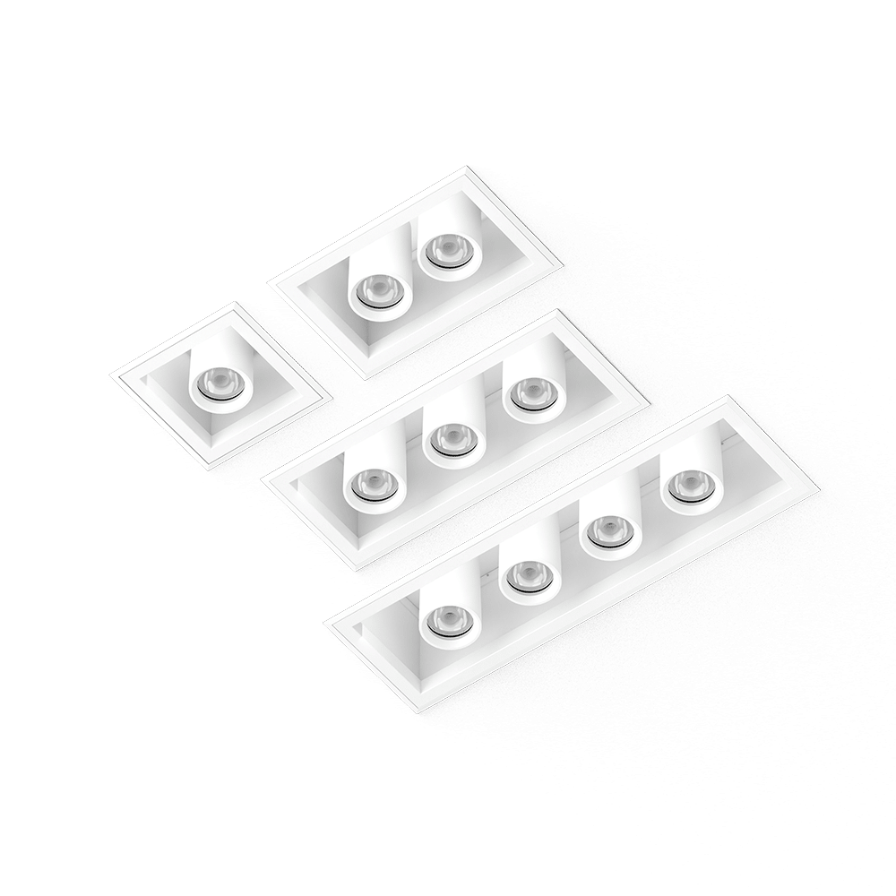Open Microflange (OM) SAR Small Array Family in Perfect White (PW)