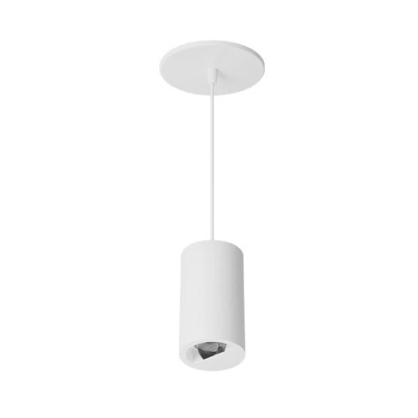 PW - Perfect White Canopy Mount MDR  Droplit Down Wallwash pendant