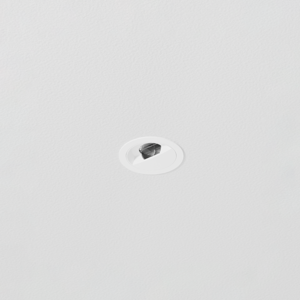 Downlight Wallwash Flanged (DW) ST1Arm Perfect White (PW) installation